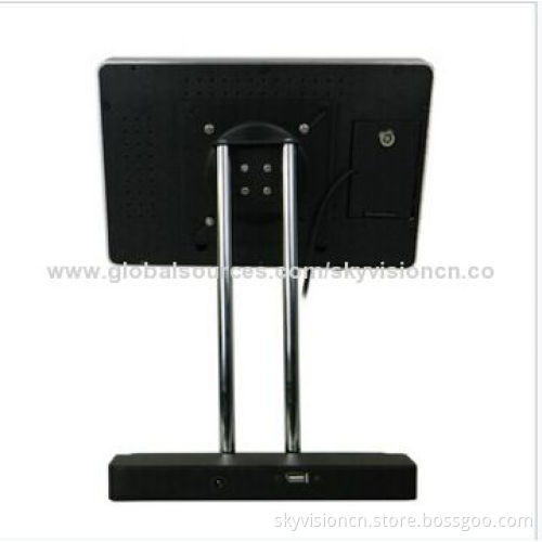 Digital photo frame with motion sensor, table stander